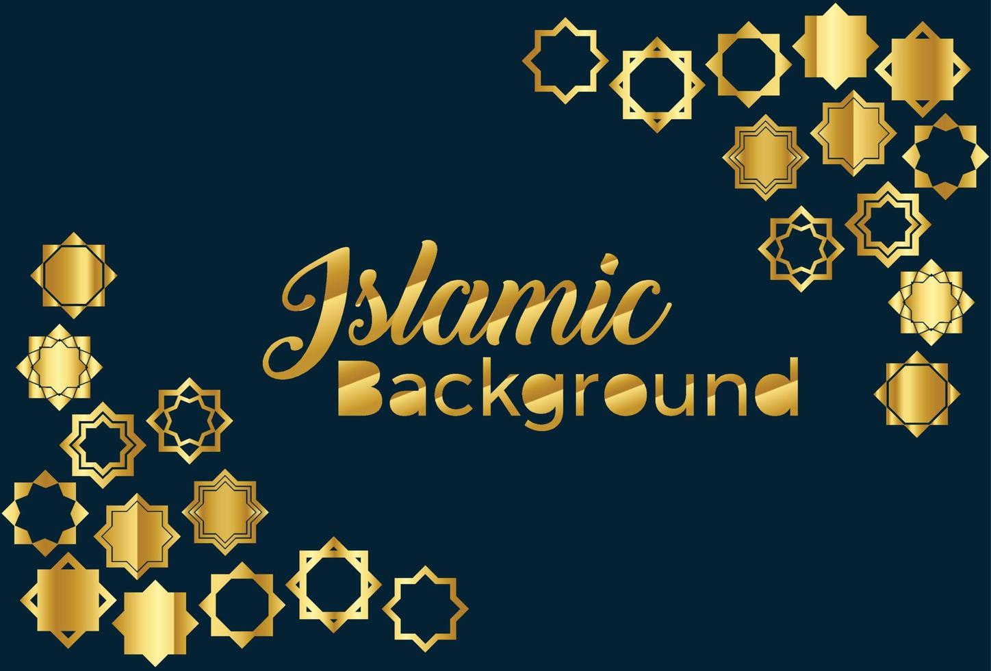 luxury decorative islamic background pattern for ramadan kareem and eid mubarak vector