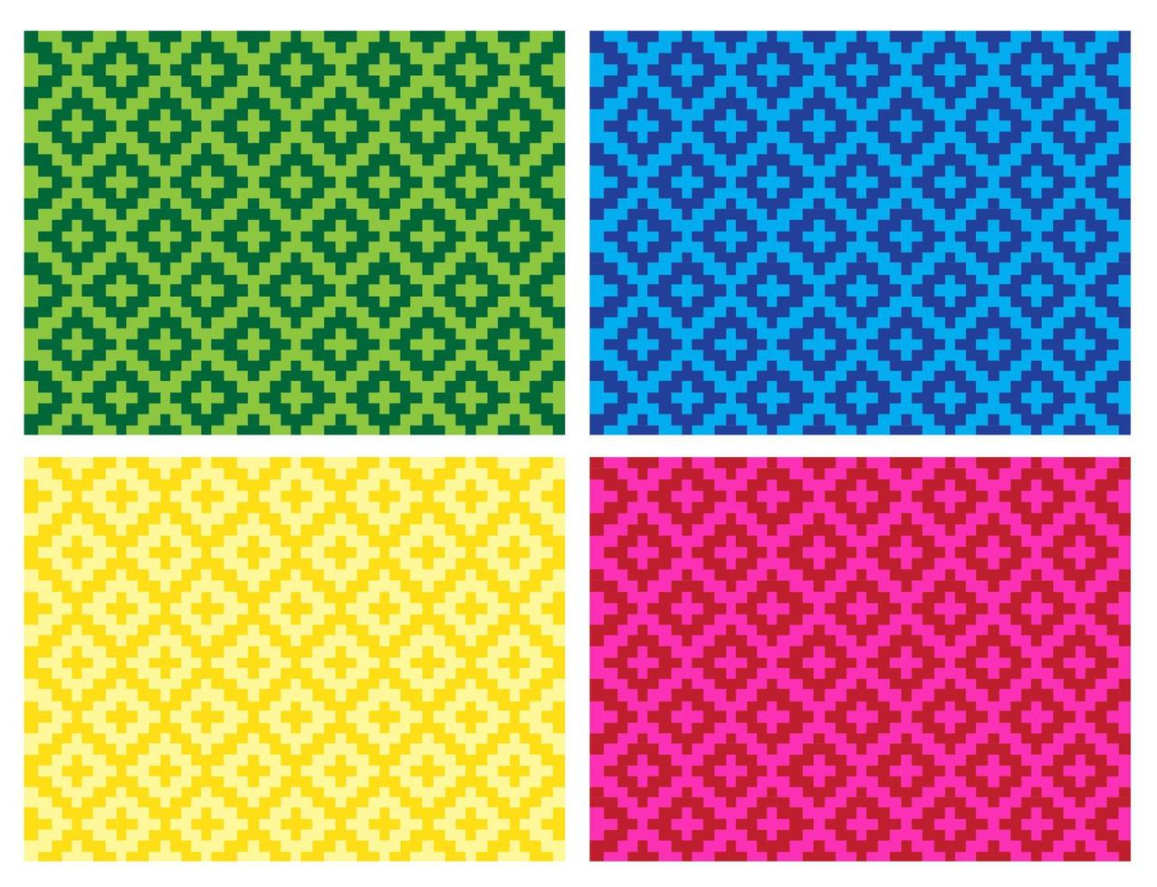 flat colorful beautiful decorative ethnic woven background texture 16 vector