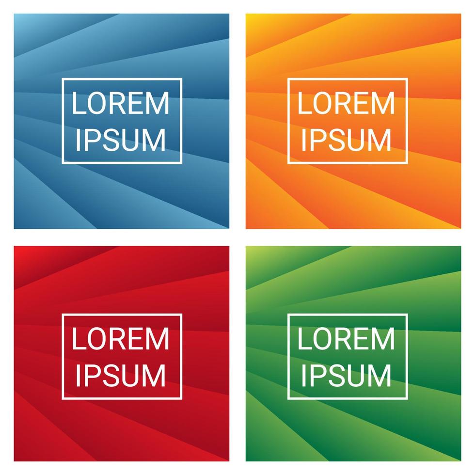 colorful geometric gradient background vector template