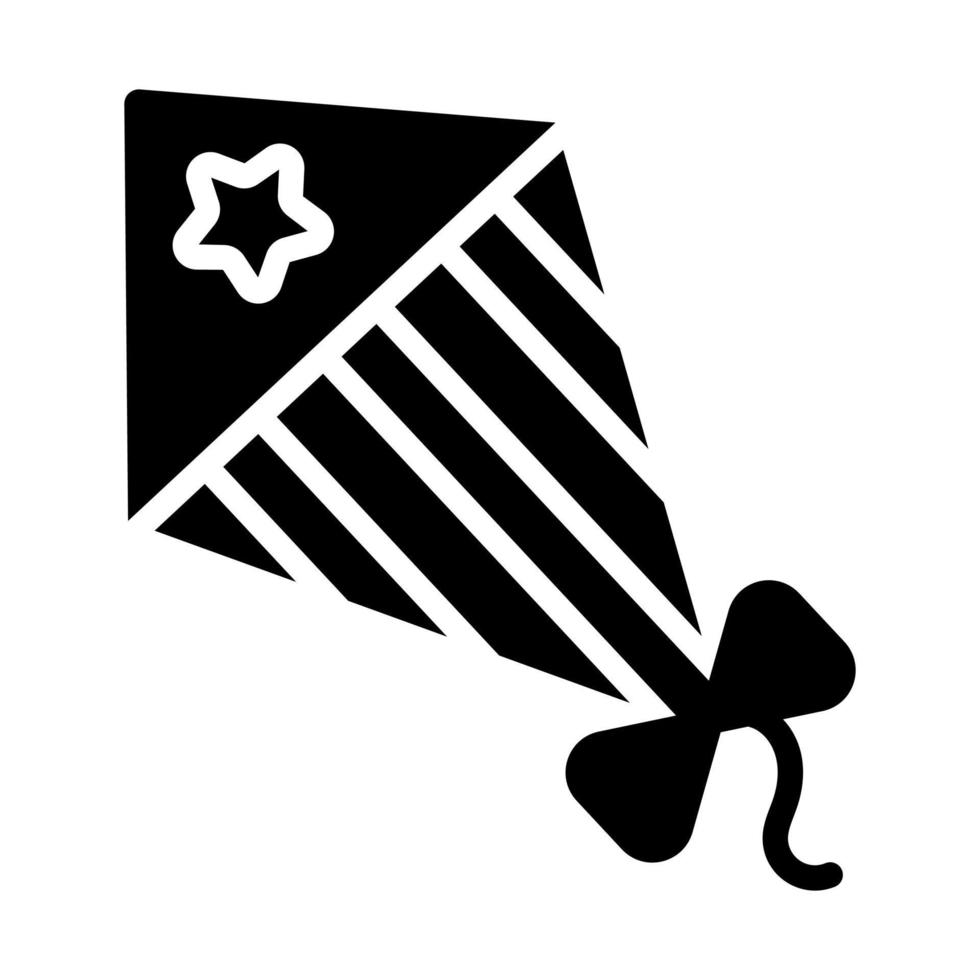 kite icon, vector design usa independence day icon.
