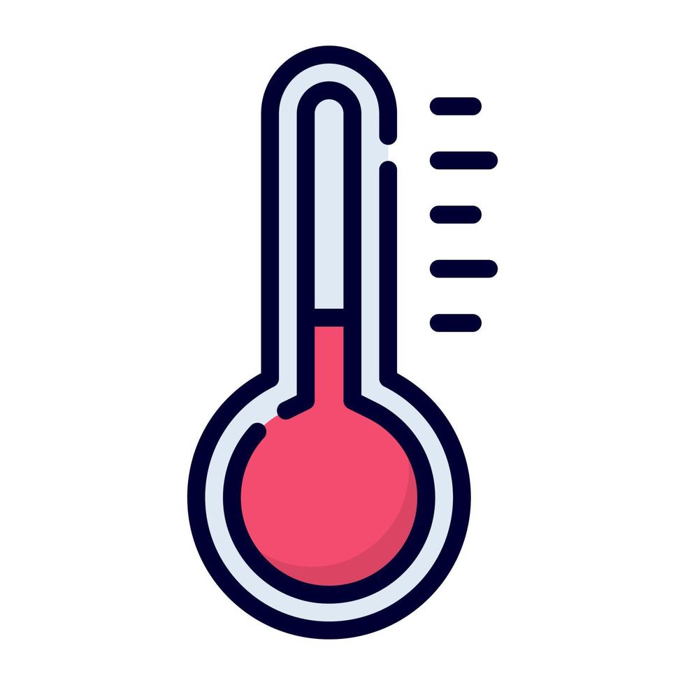 temperature icon, healthcare and medical icon. vector