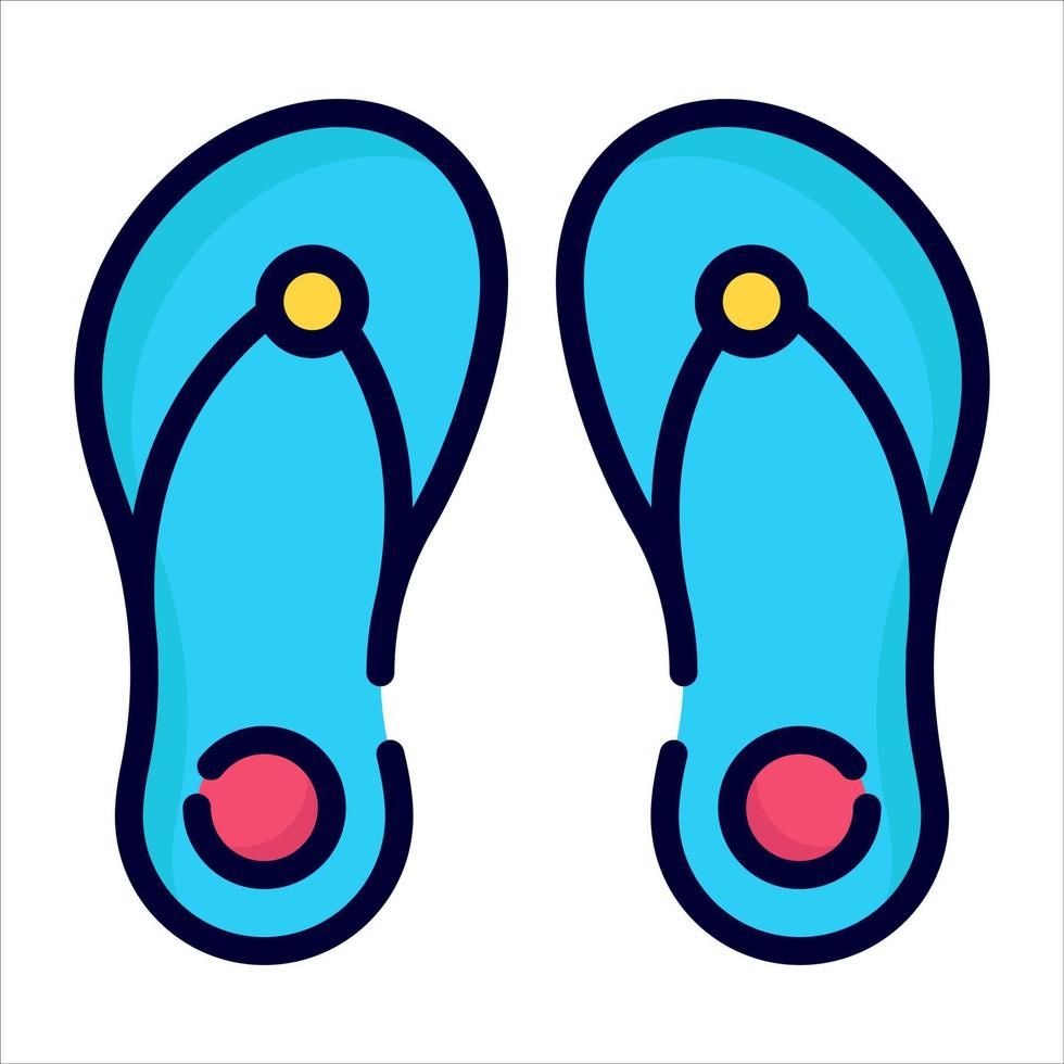 slipper, shoes icon, vector design usa independence day icon.