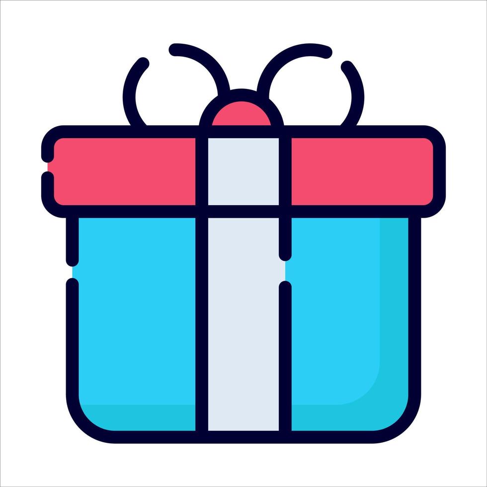 gift, present icon, vector design usa independence day icon.