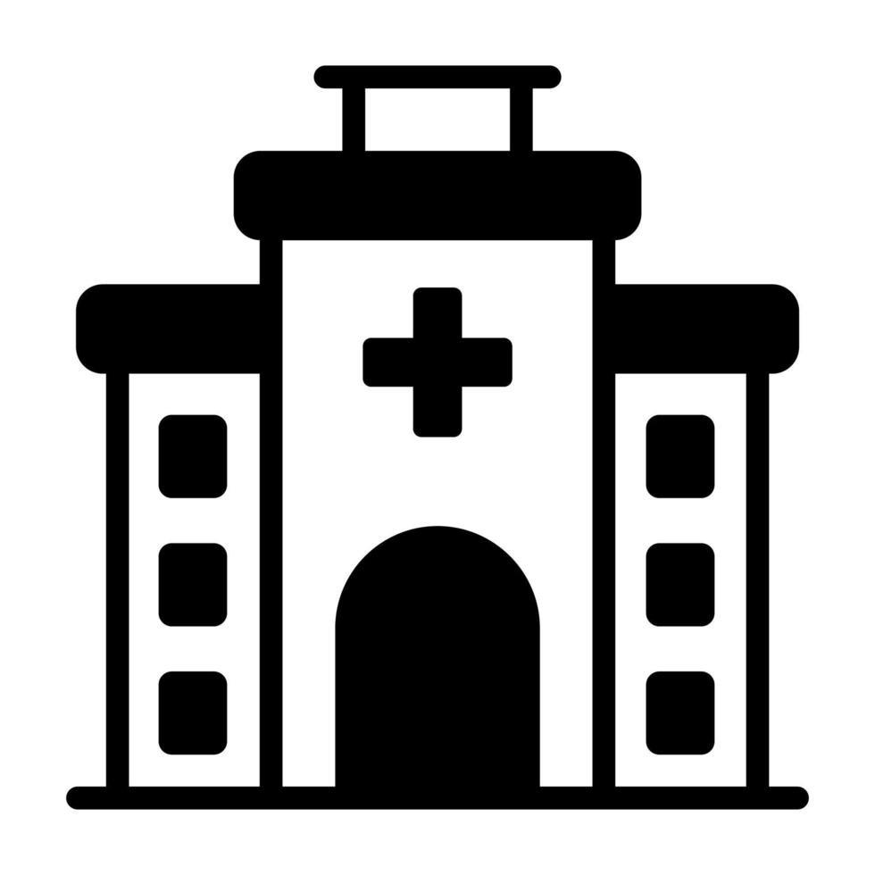 hospital  icon, healthcare and medical icon. vector