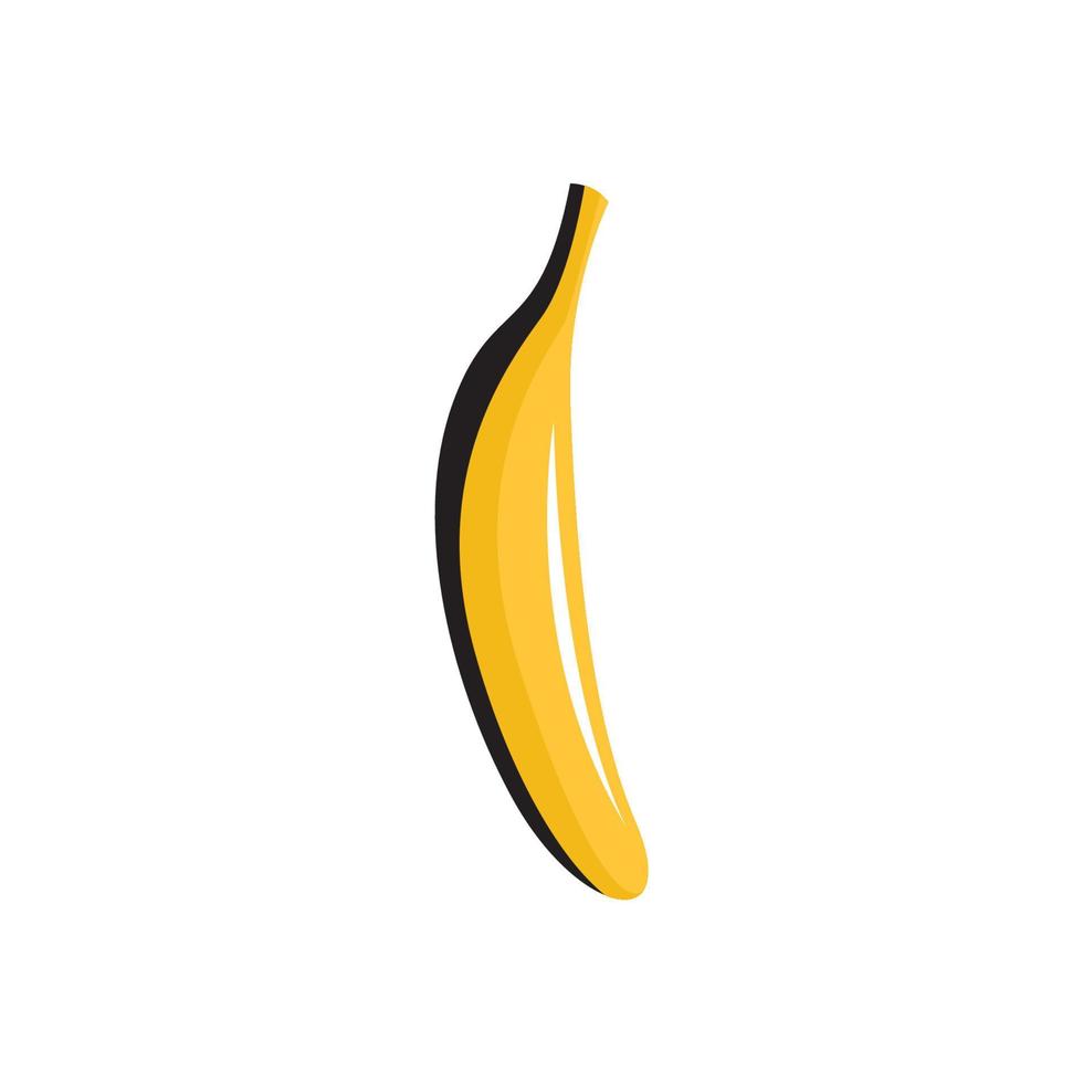 plátano simple ilustración logotipo símbolo icono imágenes prediseñadas vector