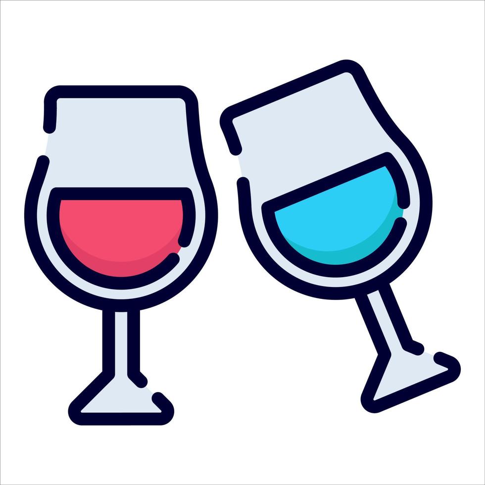 cheers, celebration icon, vector design usa independence day icon.