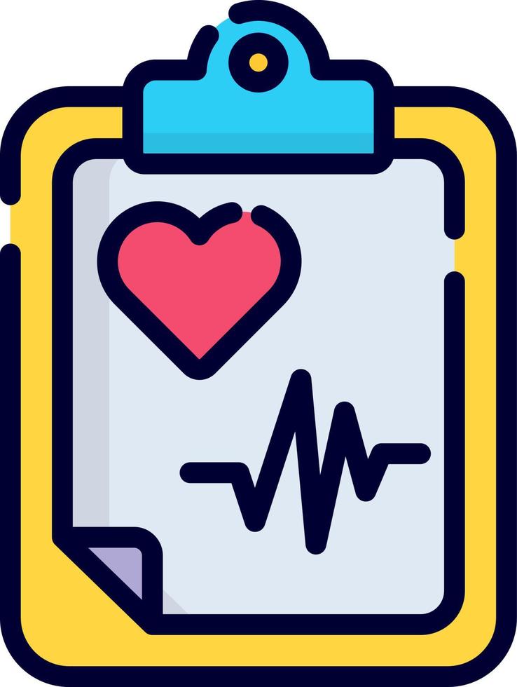 medical report icon, healthcare and medical icon. vector