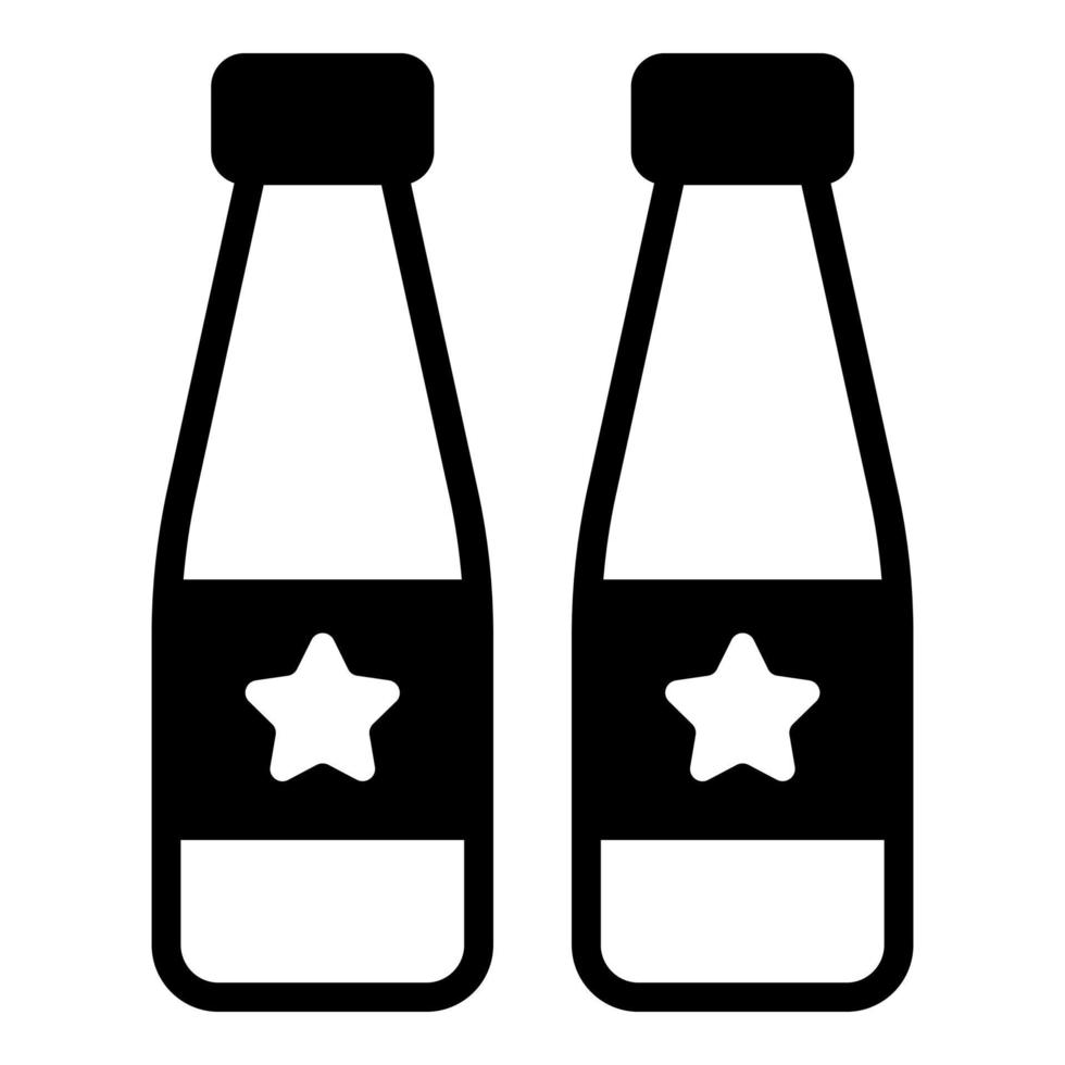 drink bottle, drink icon, vector design usa independence day icon.
