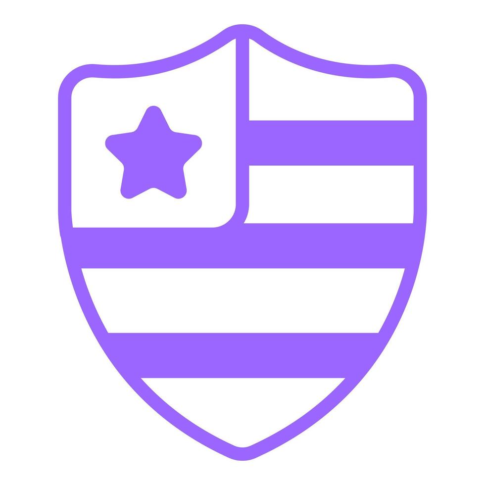 shield, flag icon, vector design usa independence day icon.