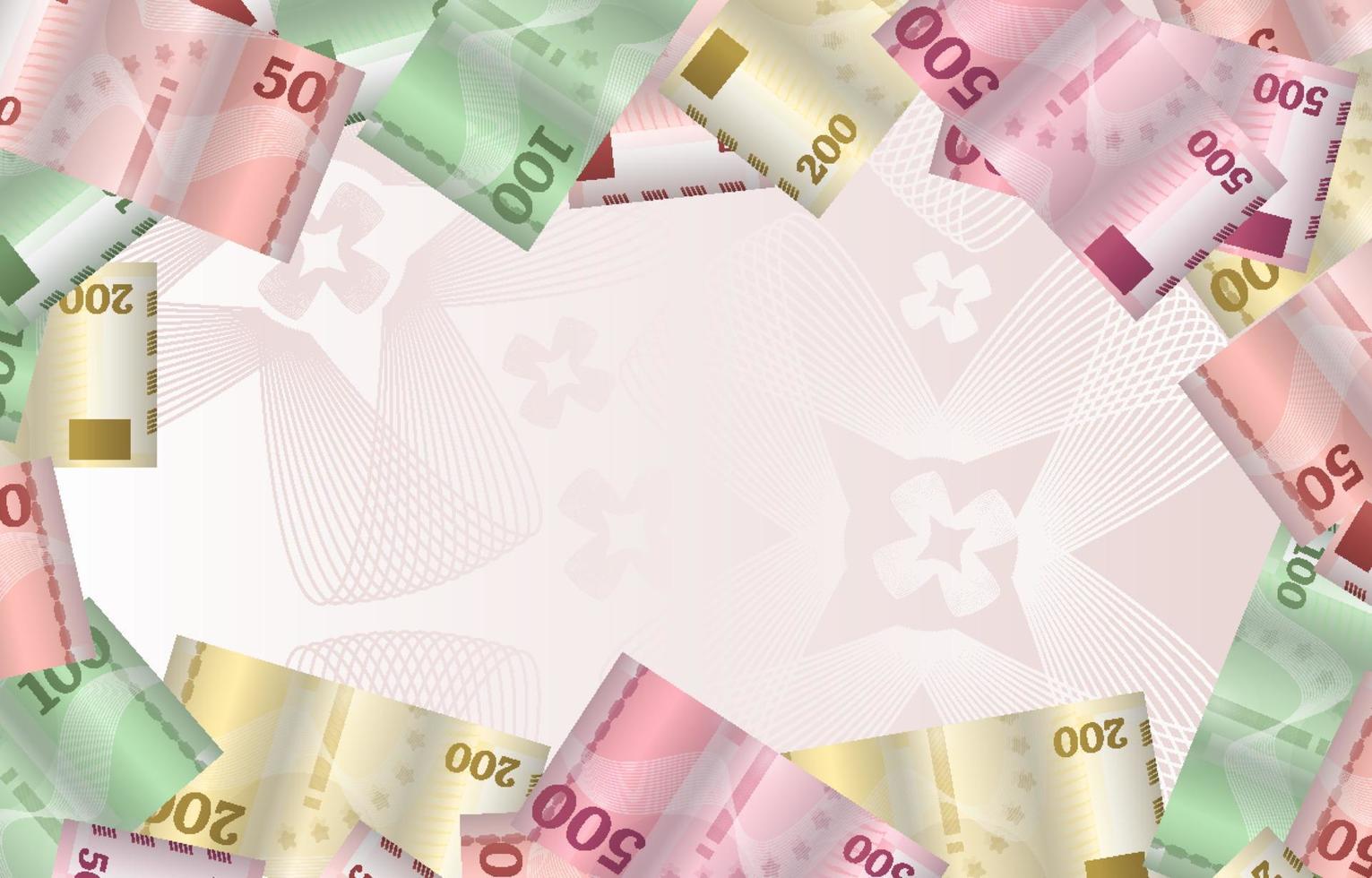 fondo de papel moneda falso vector