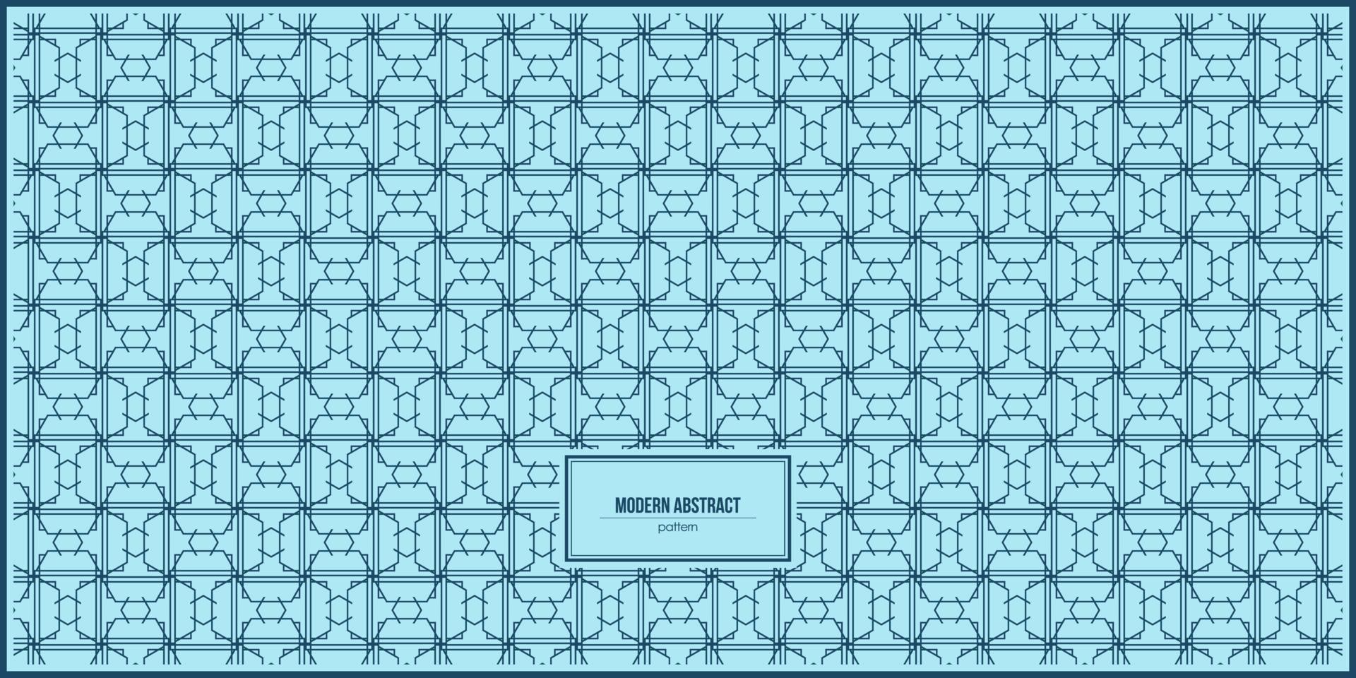 modern abstract pattern with bright blue background vector
