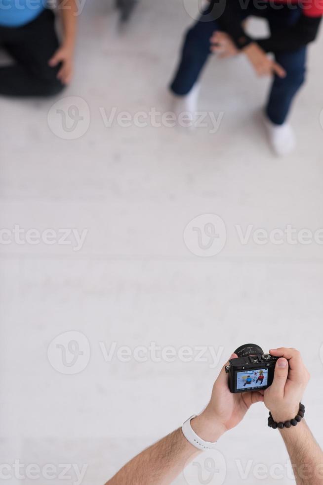 sesión de fotos con modelos infantiles
