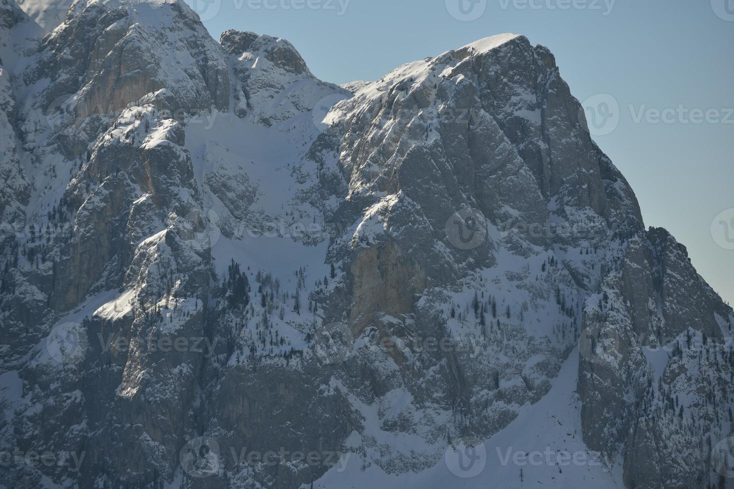 mountain winter nature photo