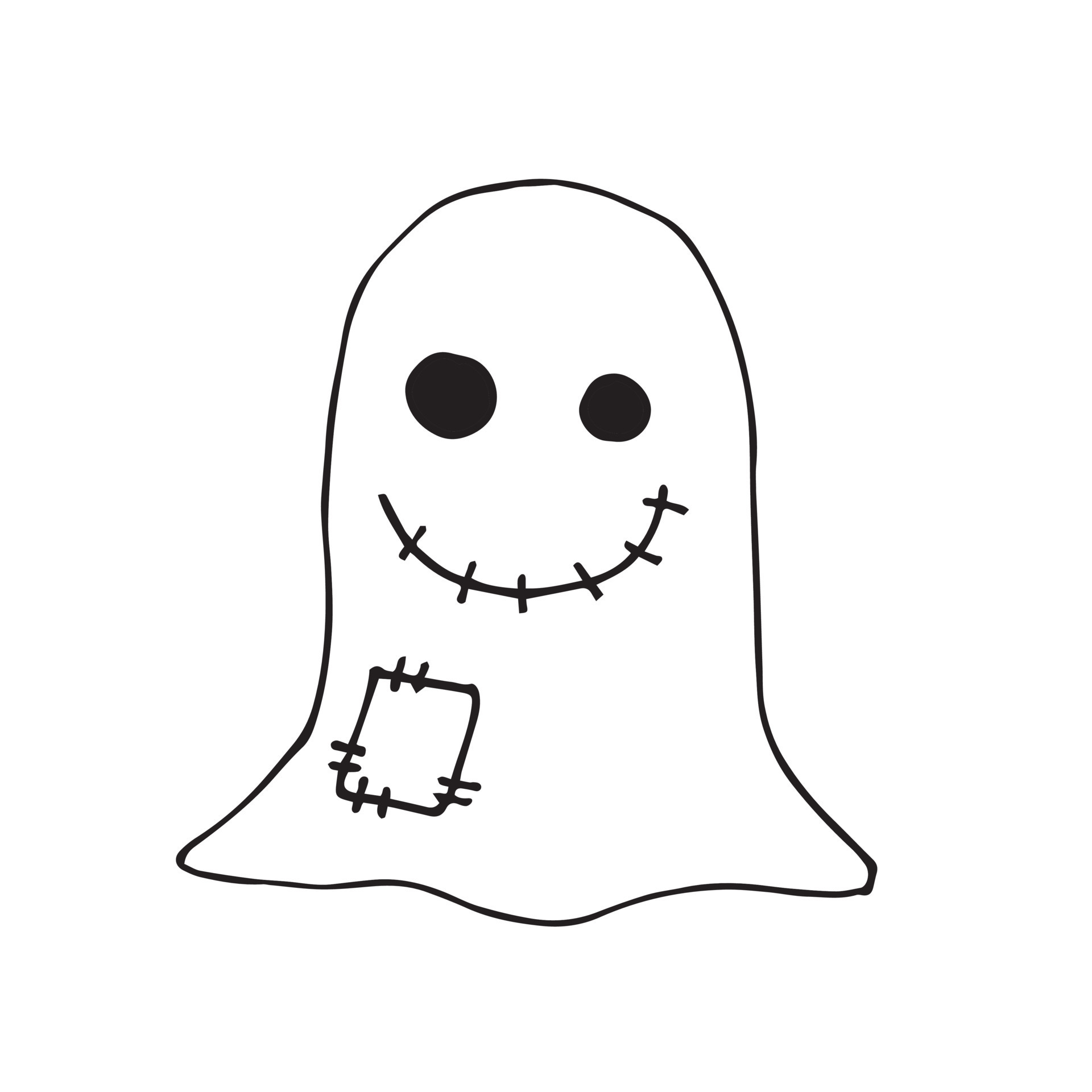 Details more than 74 ghost drawing for kids latest xkldase.edu.vn