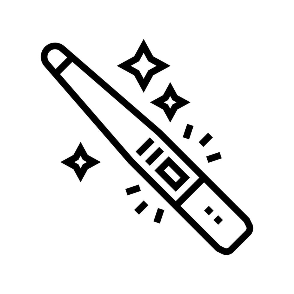 pregnancy test line icon vector illustration