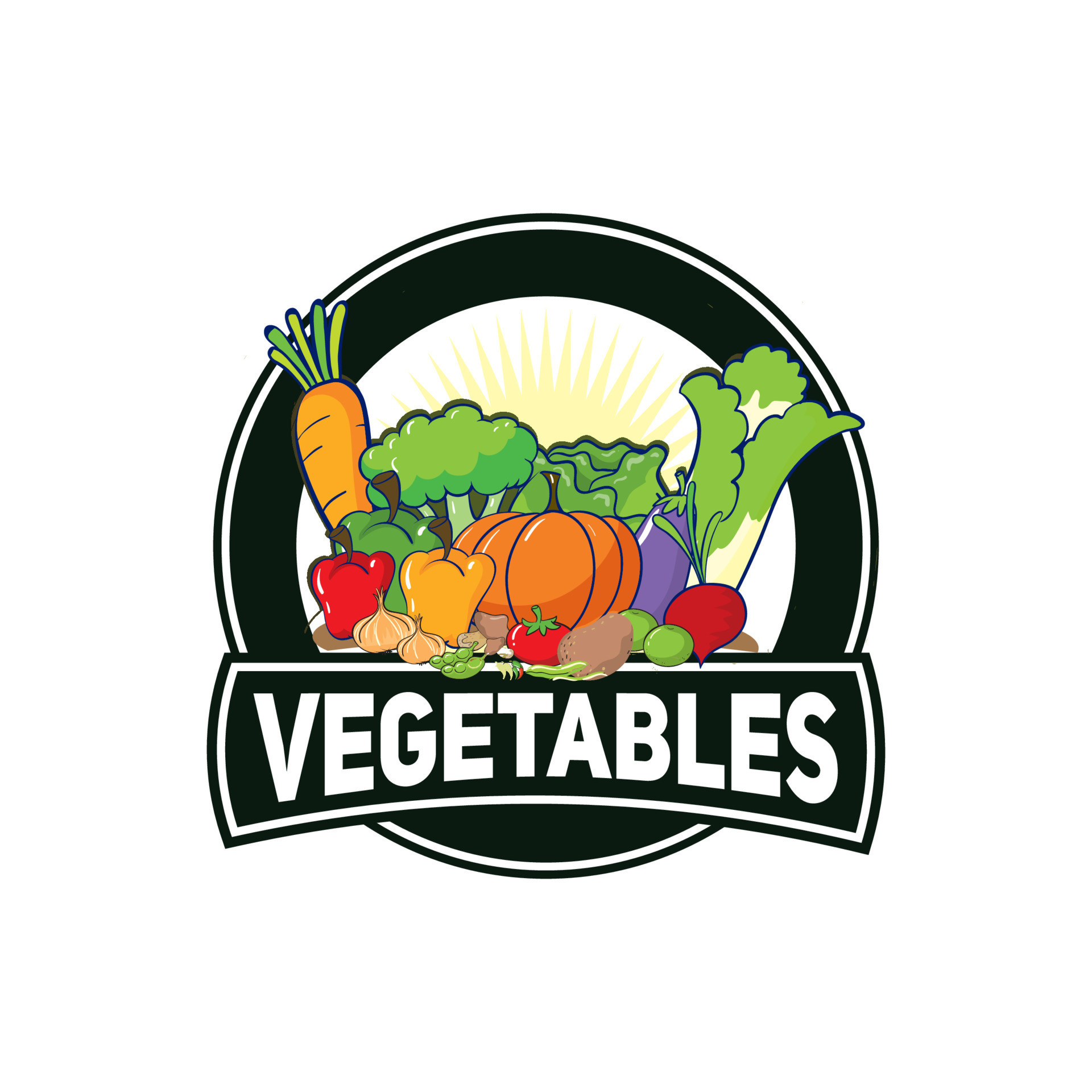 Set Of Fruit And Vegetables Logo Templates. Royalty Free SVG, Cliparts,  Vectors, and Stock Illustration. Image 95742490.