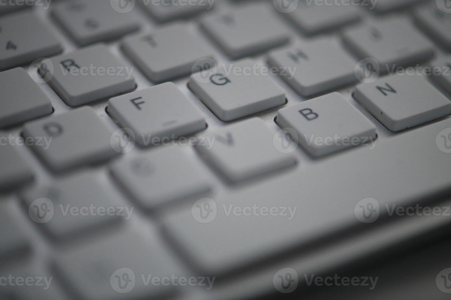 slim keyboard in dark night photo