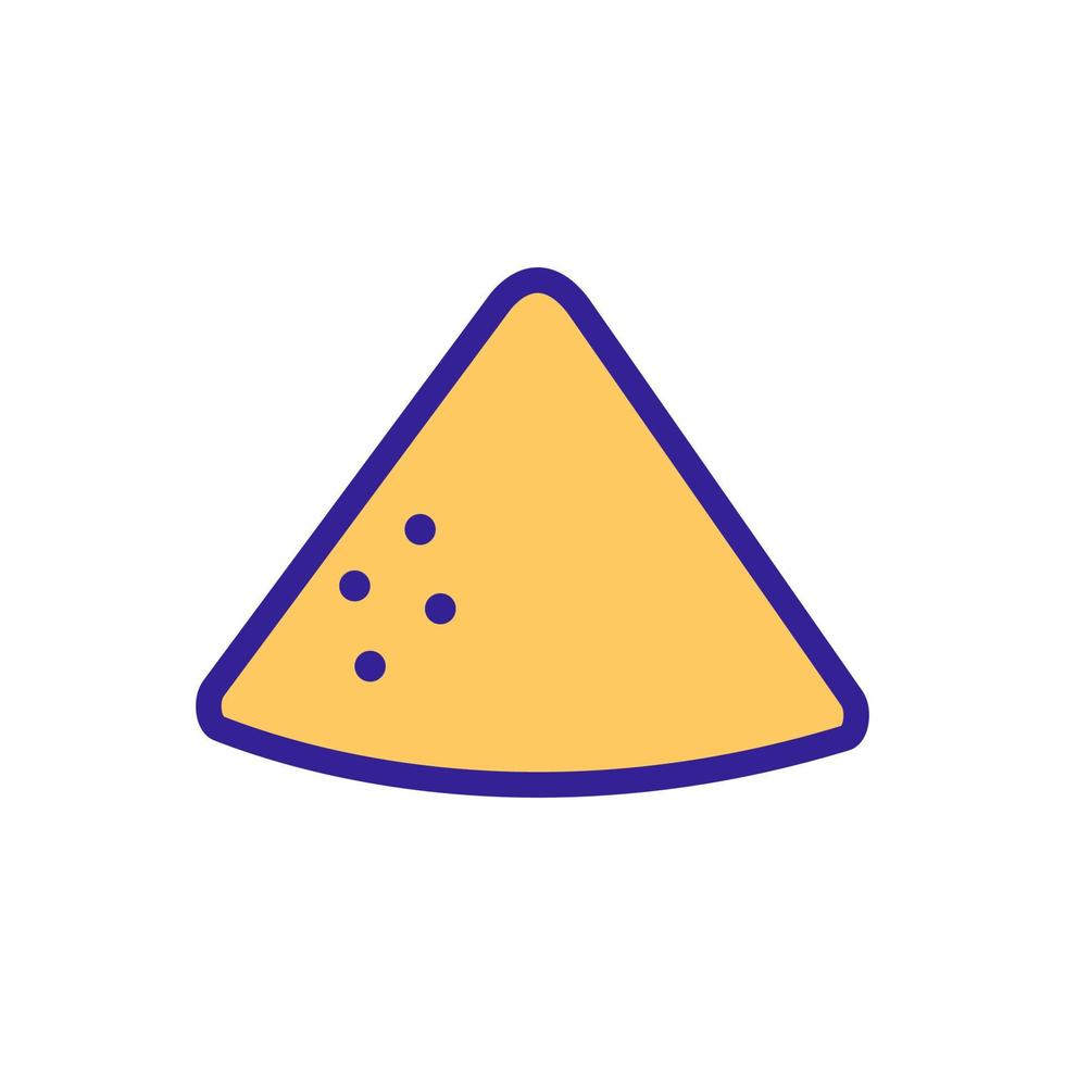 vanilla heap icon vector outline illustration