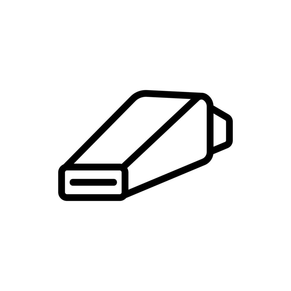 vector de icono de aspiradora. ilustración de símbolo de contorno aislado