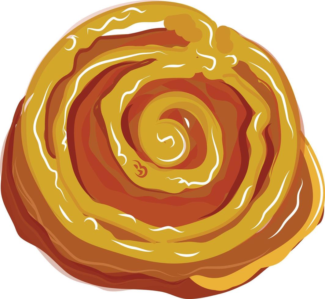 jalebi Indian Sweets or Mithai Food Vector