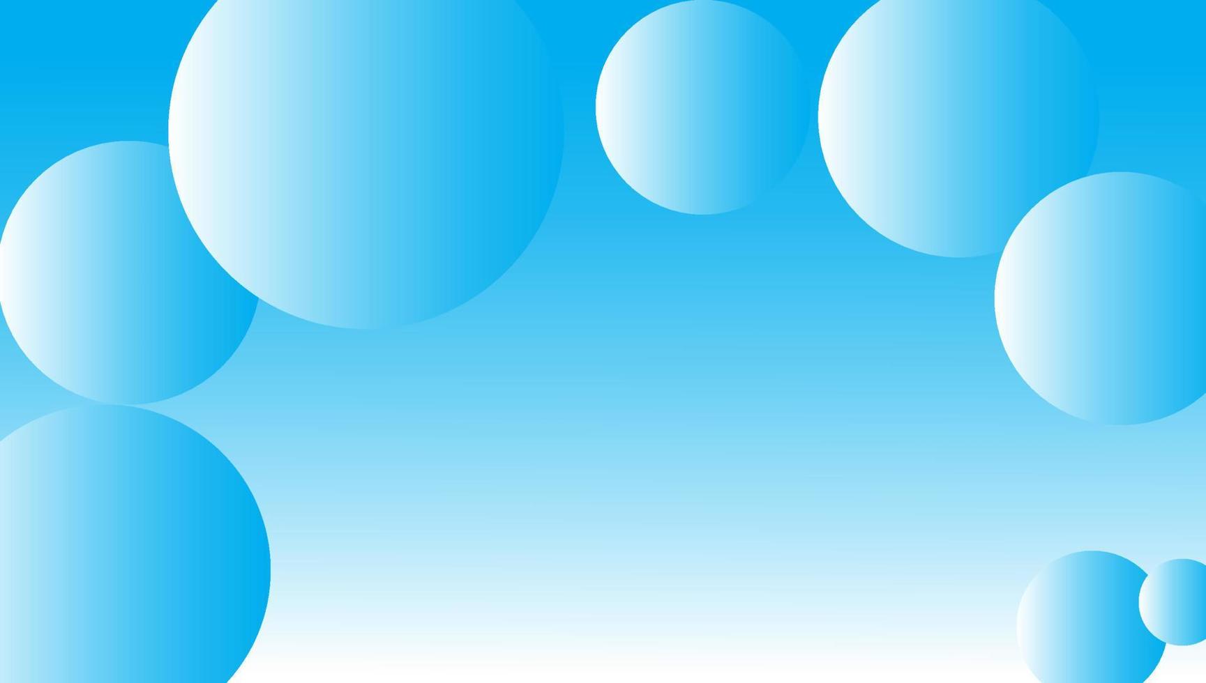 vector blue background with white gradation, there is a circle