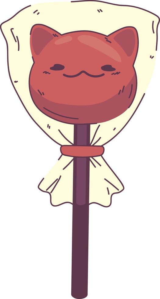 kawaii cute candy vector