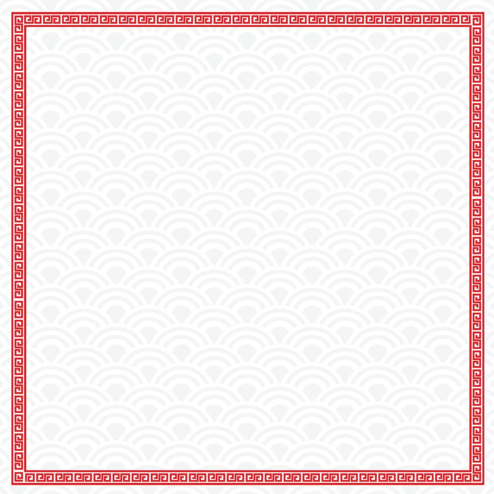 Abstract background Chinese art style vector