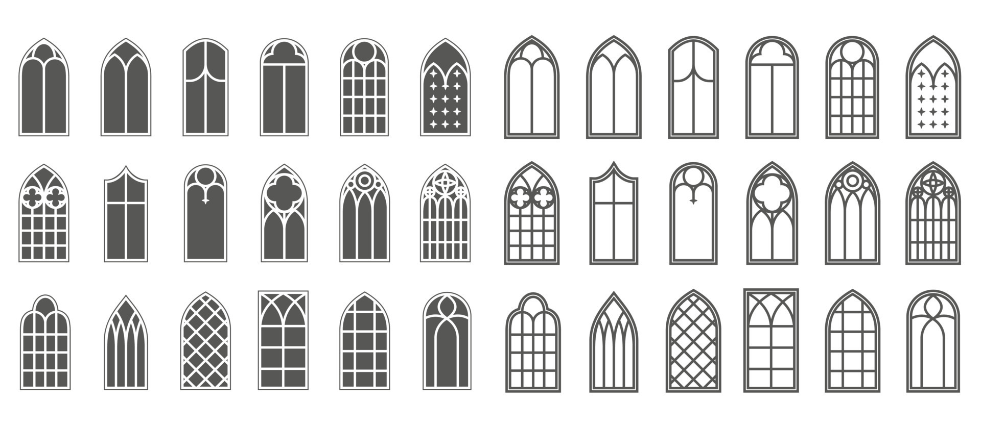 gothic architecture interior diagram