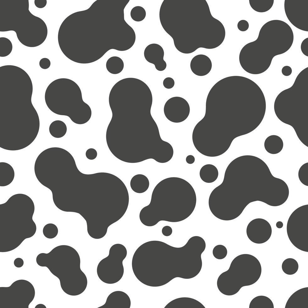Cow pattern with spots and stains. Dairy seamless texture. Cute milk theme.  Vector animal skin background. 10406869 Vector Art at Vecteezy