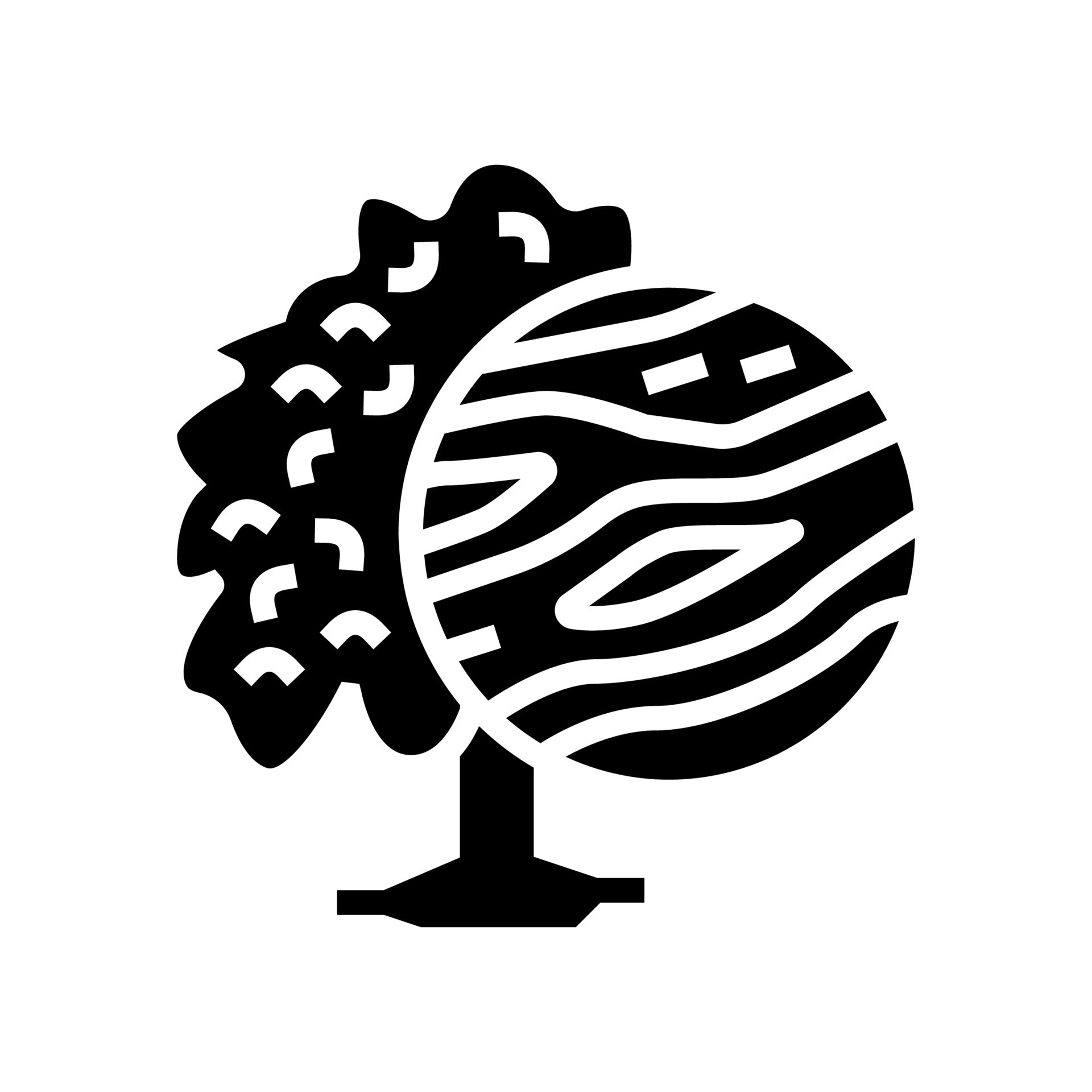 mango wood glyph icon vector illustration 10406977 Vector Art at Vecteezy