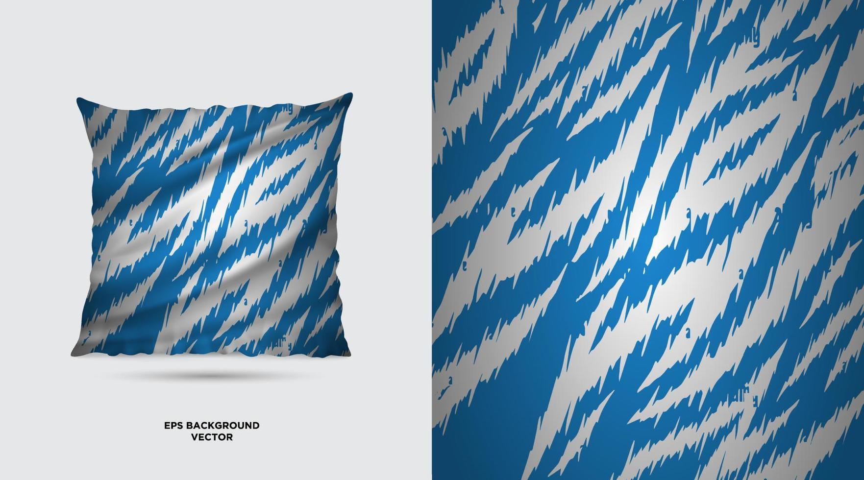 vector de plantilla de diseño de patrón textil de tela futurista. hermosos diseños de pintura de tela para fundas de almohada vector