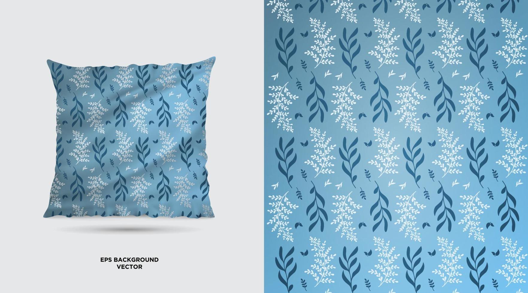 vector de plantilla de diseño de patrón textil de tela única. diseños de pintura de tela simple para vector de fundas de almohada