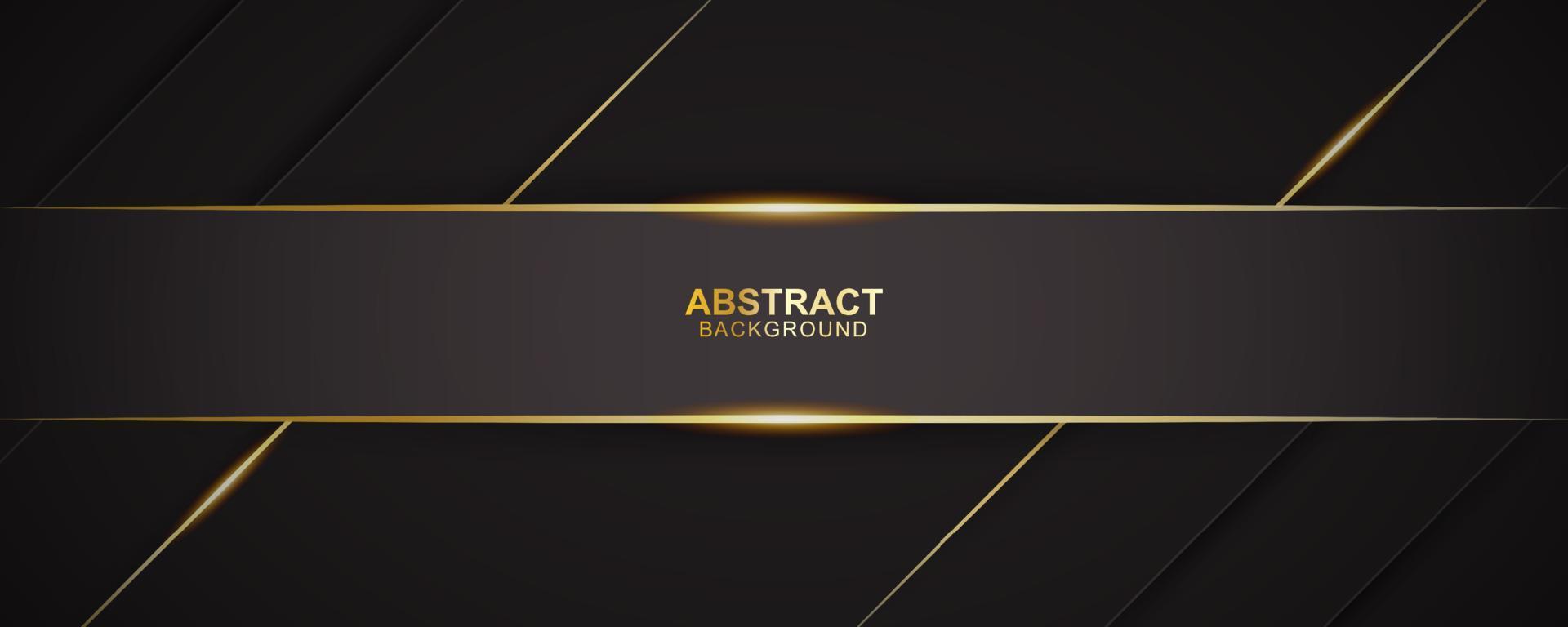 Gradient black luxury style background vector