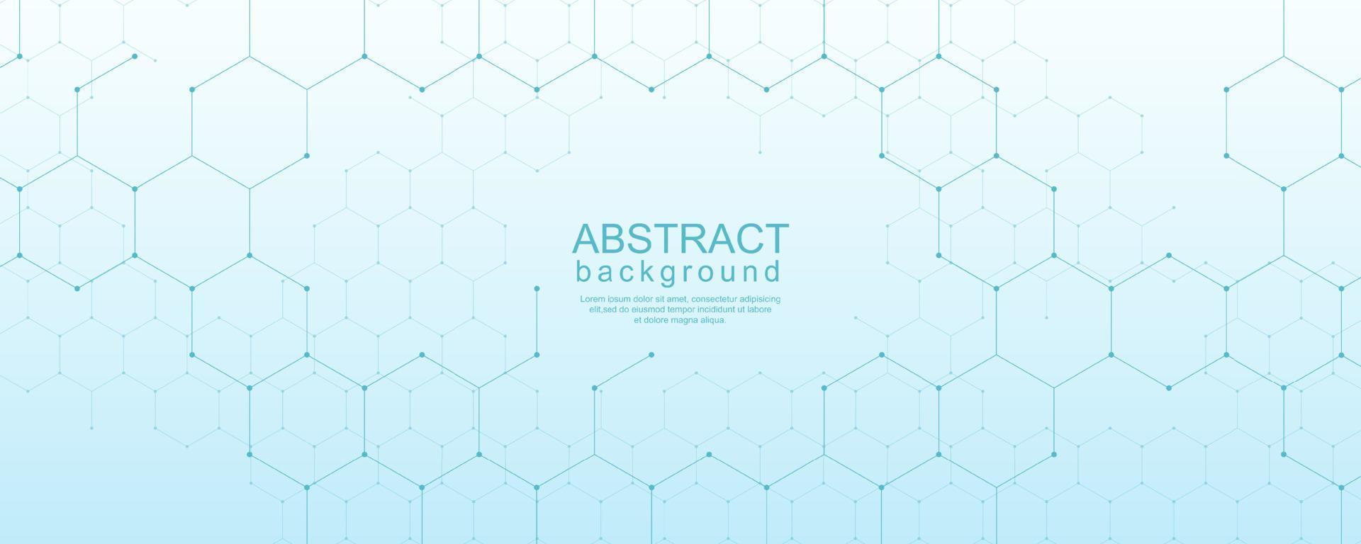 Geometric shape background with modern design vector