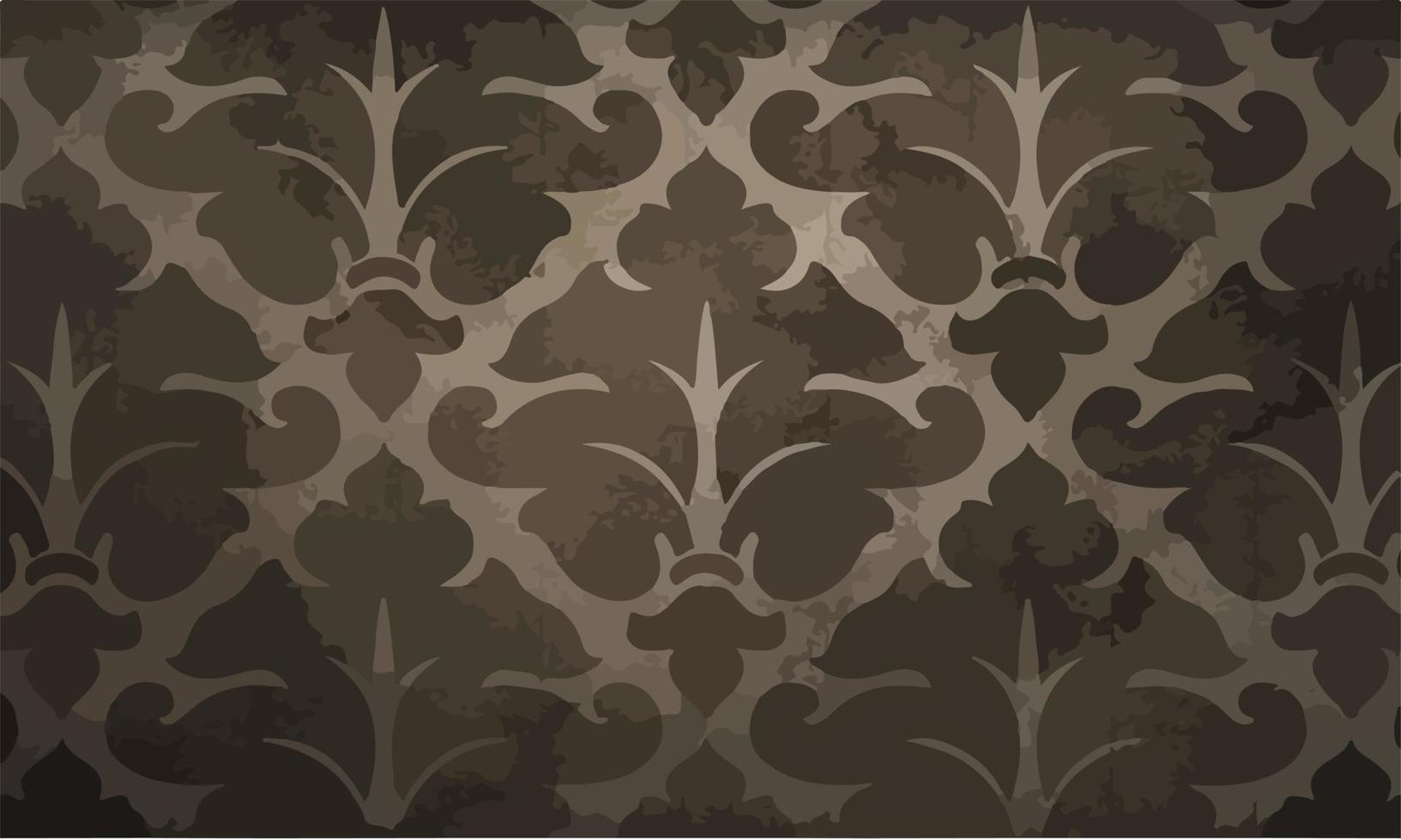 Vintage art and elegant lines Thai pattern background. vector