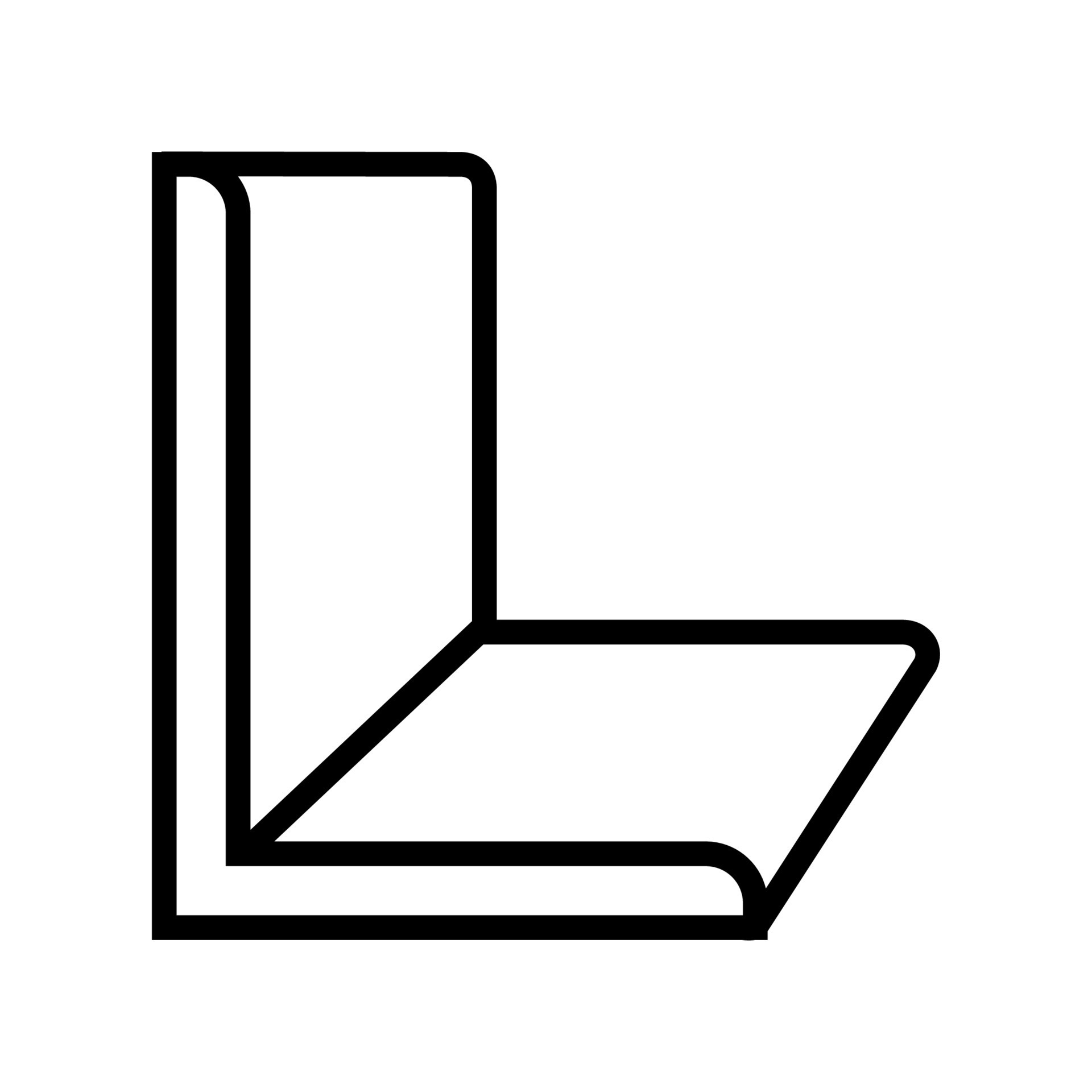 angle metal profile line icon vector illustration 10410092 Vector Art