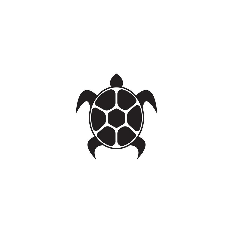diseño de plantilla de ilustración de vector de icono de tortuga
