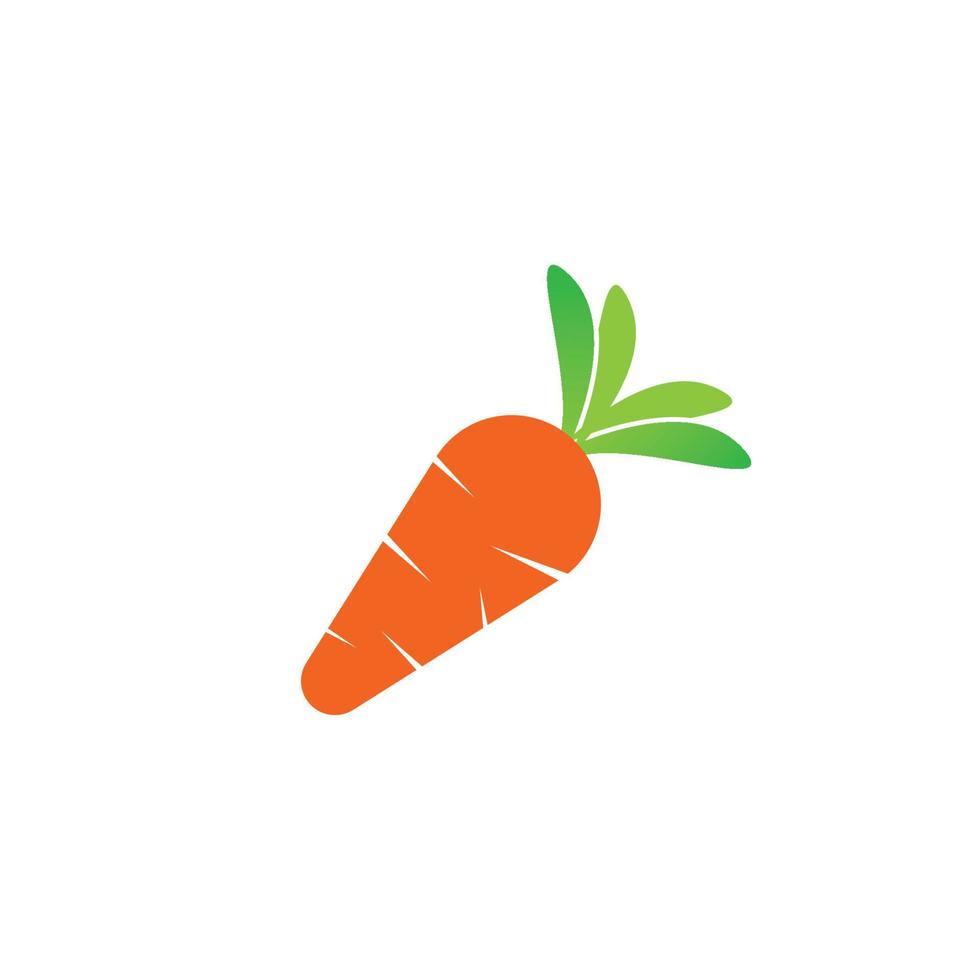 Carrot icon. vector illustration template design