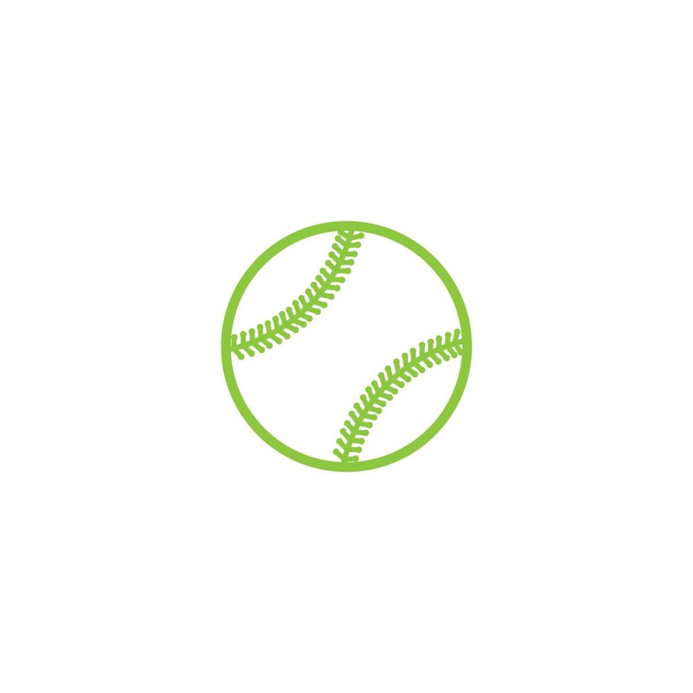 Baseball icon vector illustration template design