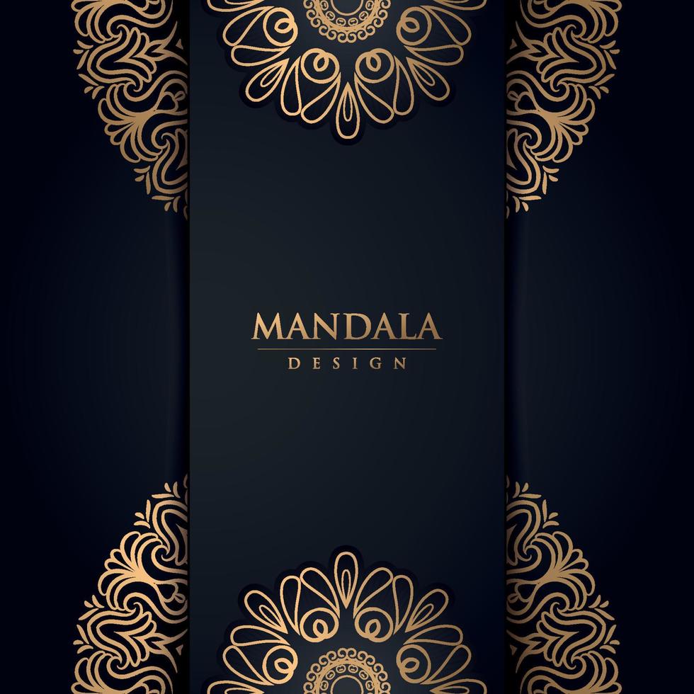 Luxury  mandala for decoration, wedding cards, invitation cards, cover, banner. vector