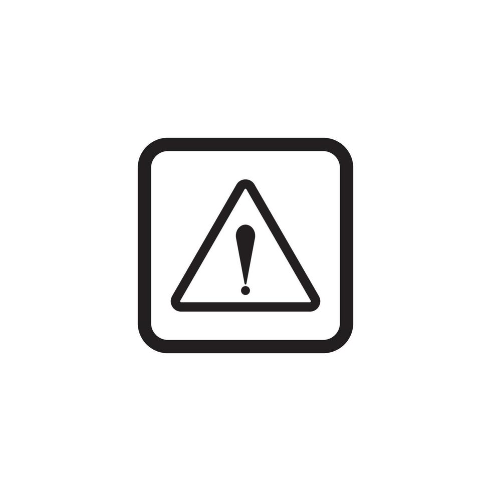 Fragile icon vector