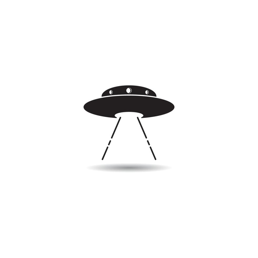 UFO icon vector illustration template design