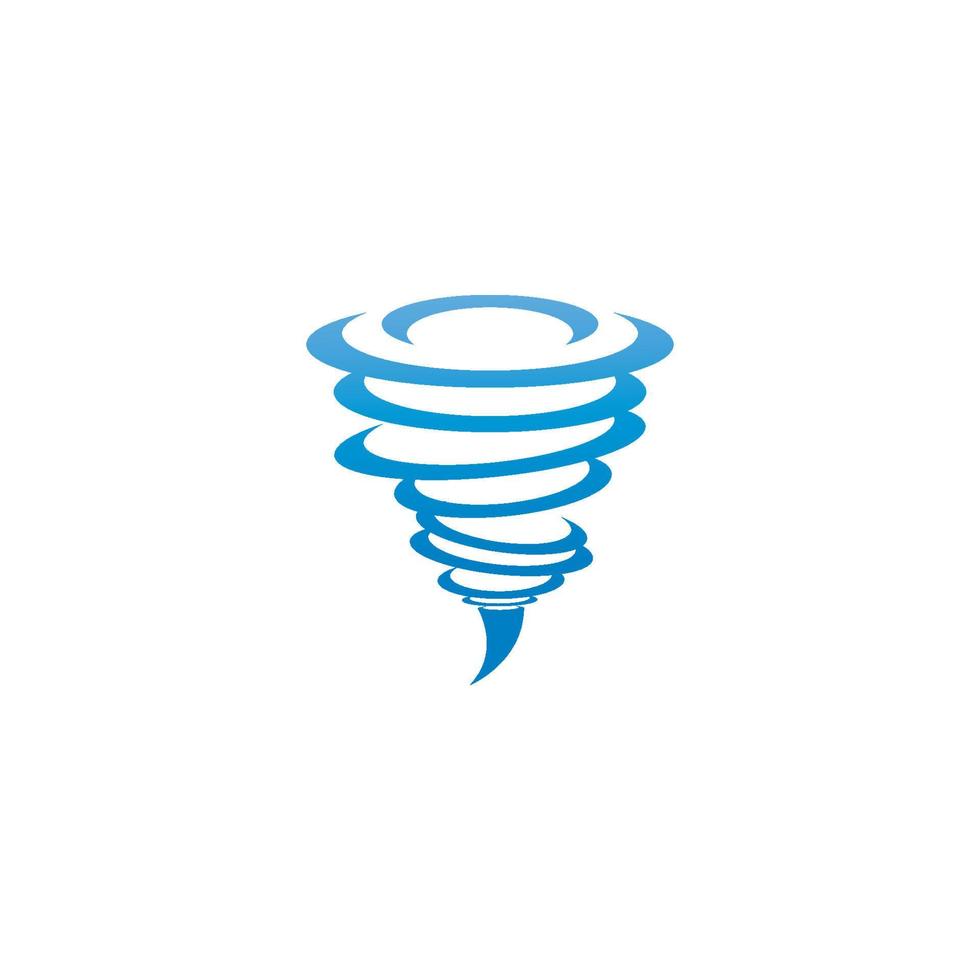 Tornado icon vector illustration template design