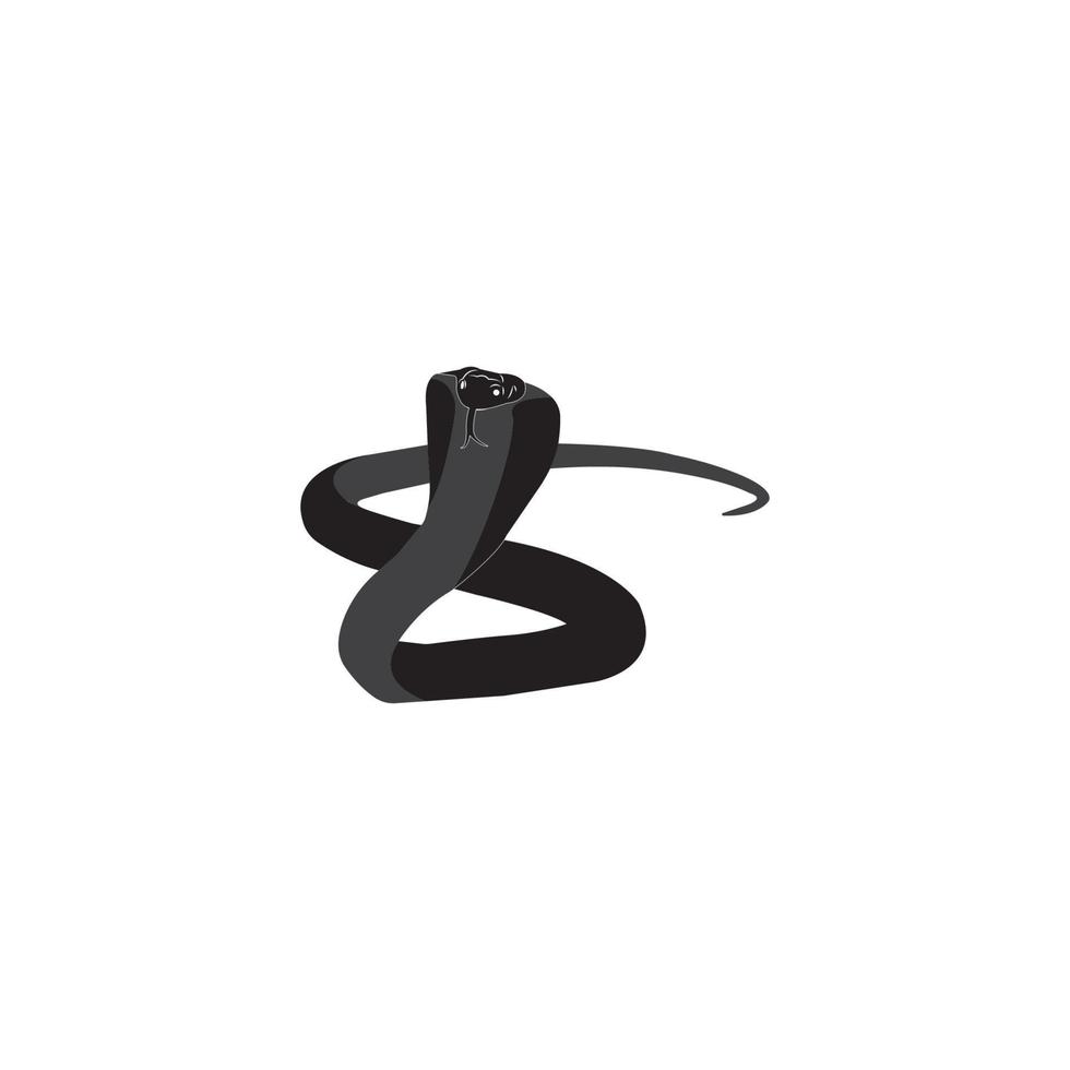 king cobra snake icon vector