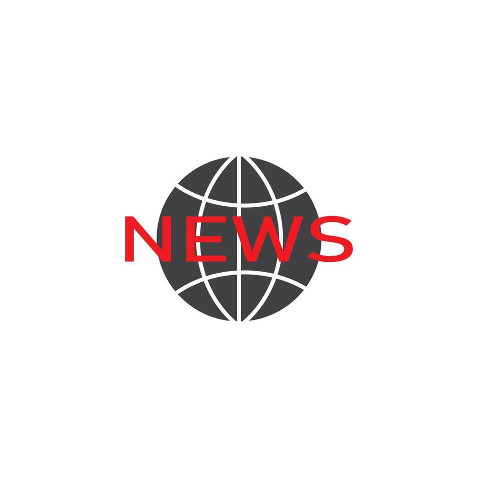 News icon. vector illustration template design
