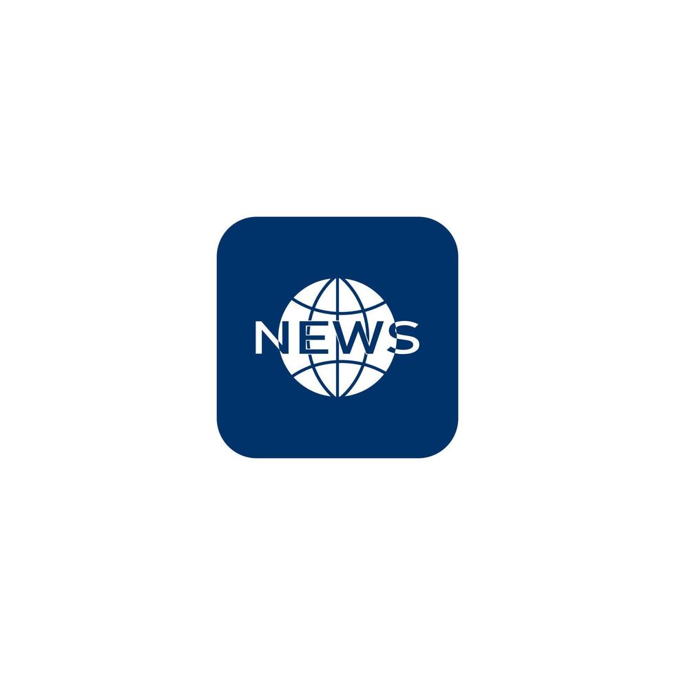 News icon. vector illustration template design