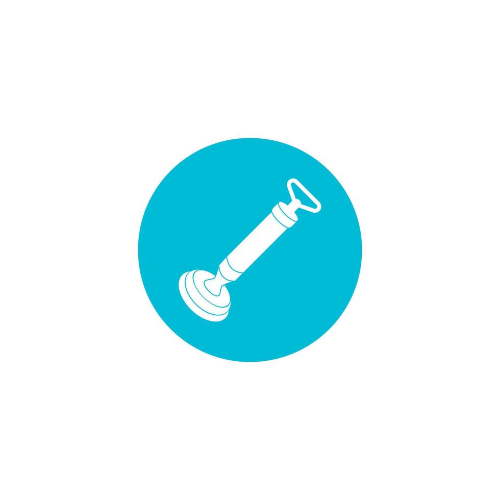 plunger icon. vector illustration template design