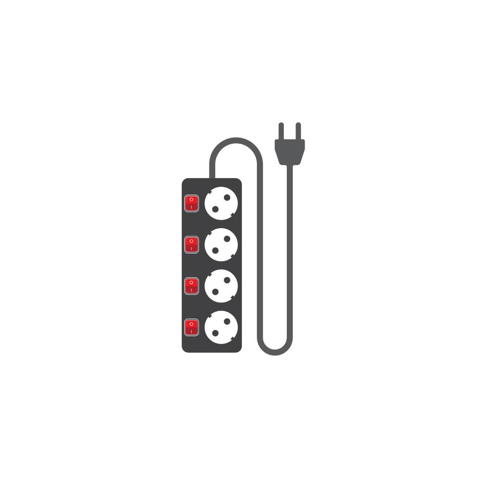 extension cord icon. vector