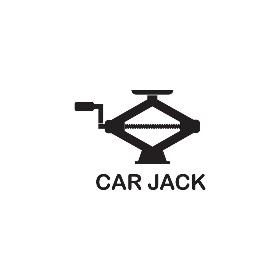 Hydraulic jack icon vector