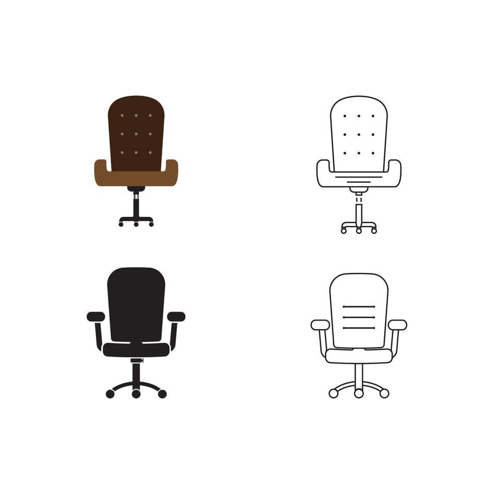 office armchair icon. 10415466 Vector Art at Vecteezy